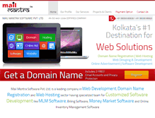 Tablet Screenshot of mailmantra.com